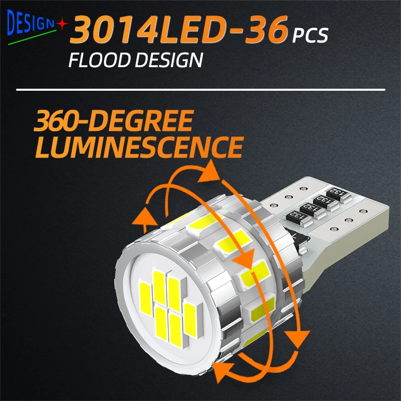 

jiachi 50pcs 501 led replacement bulb for car t10 w5w 3014 18smd led courtesy inner tail light 194 led auto lamp 6000k