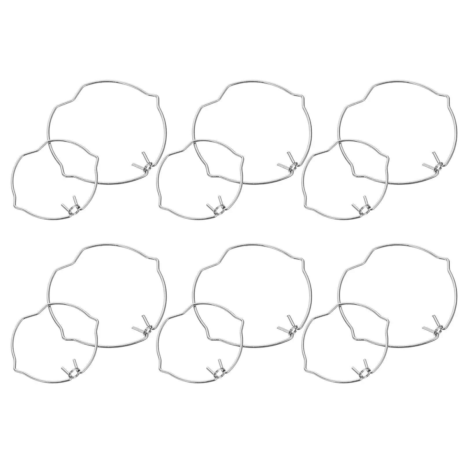 

12 Pcs Spotlight Clips Manganese Steel Bulbs Fixing Buckle Rings Spring Replacement LED Lamp MR16 Downlights Lamp Tube
