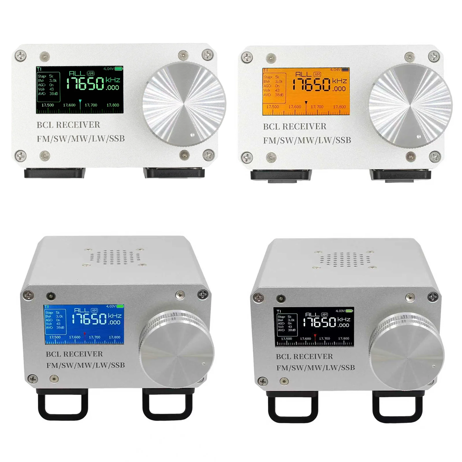 Full Band DSP Radio WiFi Function BCL Radio Receiver FM LW MW SW SSB 1.9in LCD Screen for BCL Hobbyist Shortwave Listening