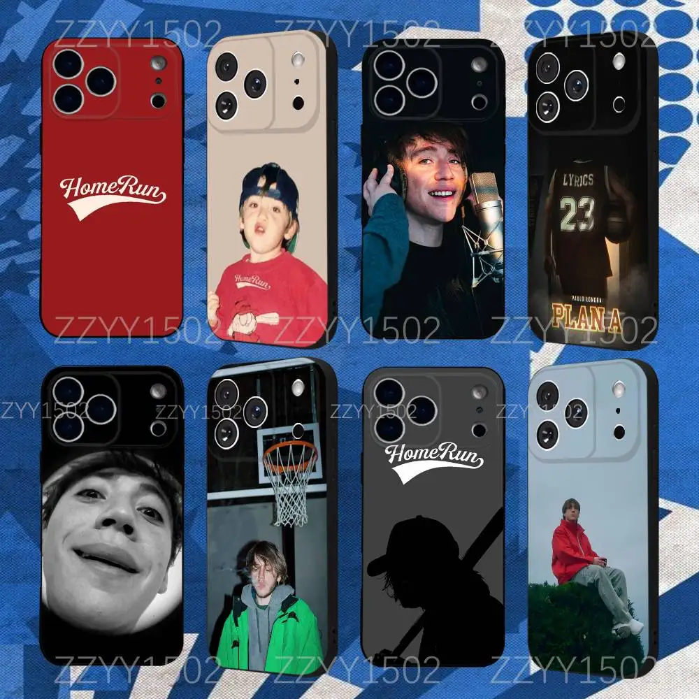 

P-PauloS Londra Homerun Phone Case For iPhone 17,16,15,14,13,12,Pro,Max,Plus,E,SE4,Air,Mini Black Funda Shell