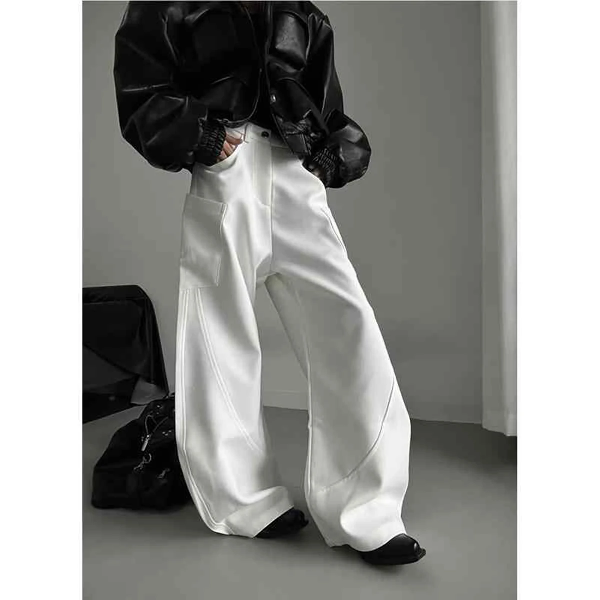 

Women White Baggy Jeans Harajuku Vintage Y2k Wide Leg Denim Trousers Oversize Jeans Long Pants Japanese 2000s Style Clothes 2025