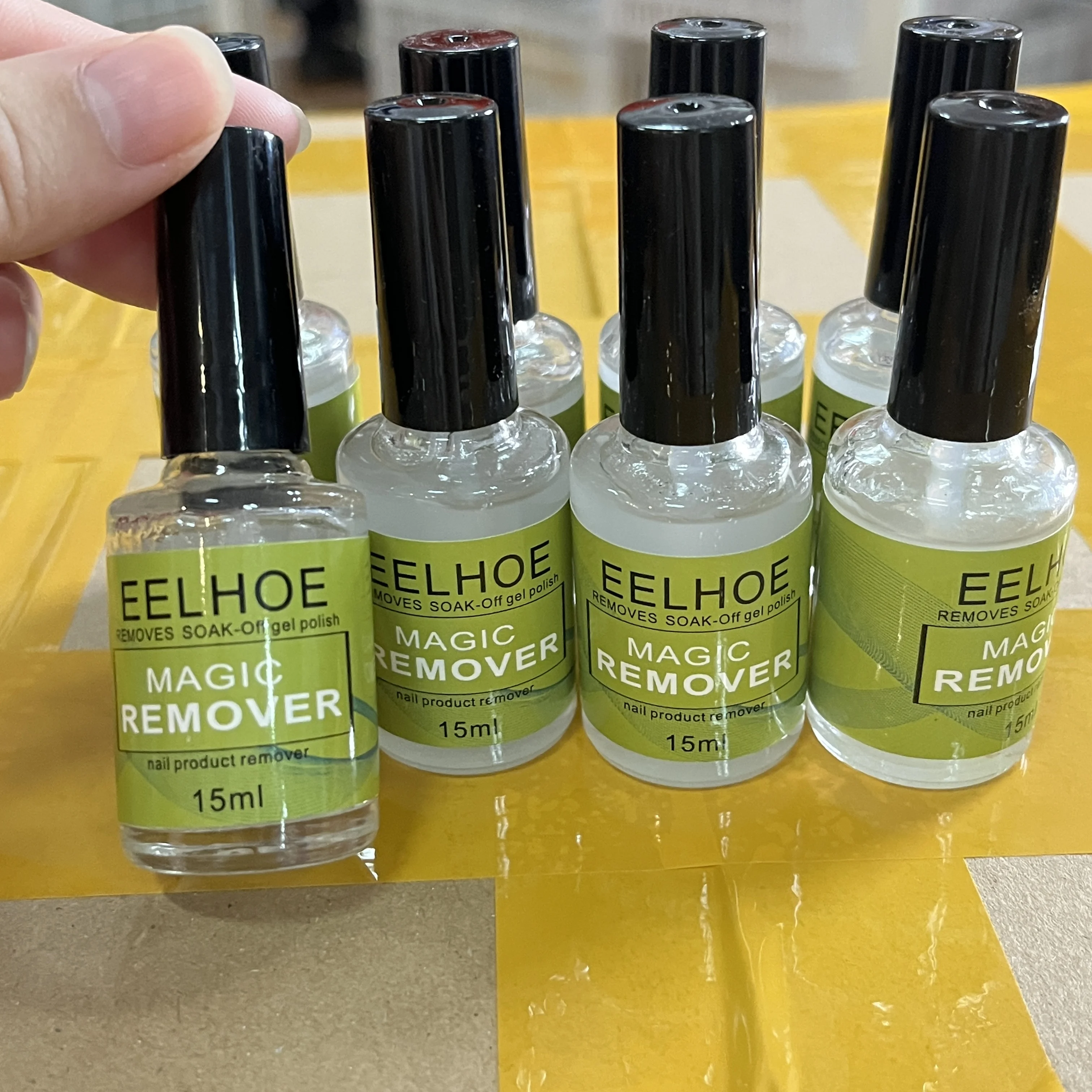 2min profissional removedor rápido unha polonês gel 1 * engarrafado magia rapidamente remover escova gel fácil de remover uv gel mágico & * &