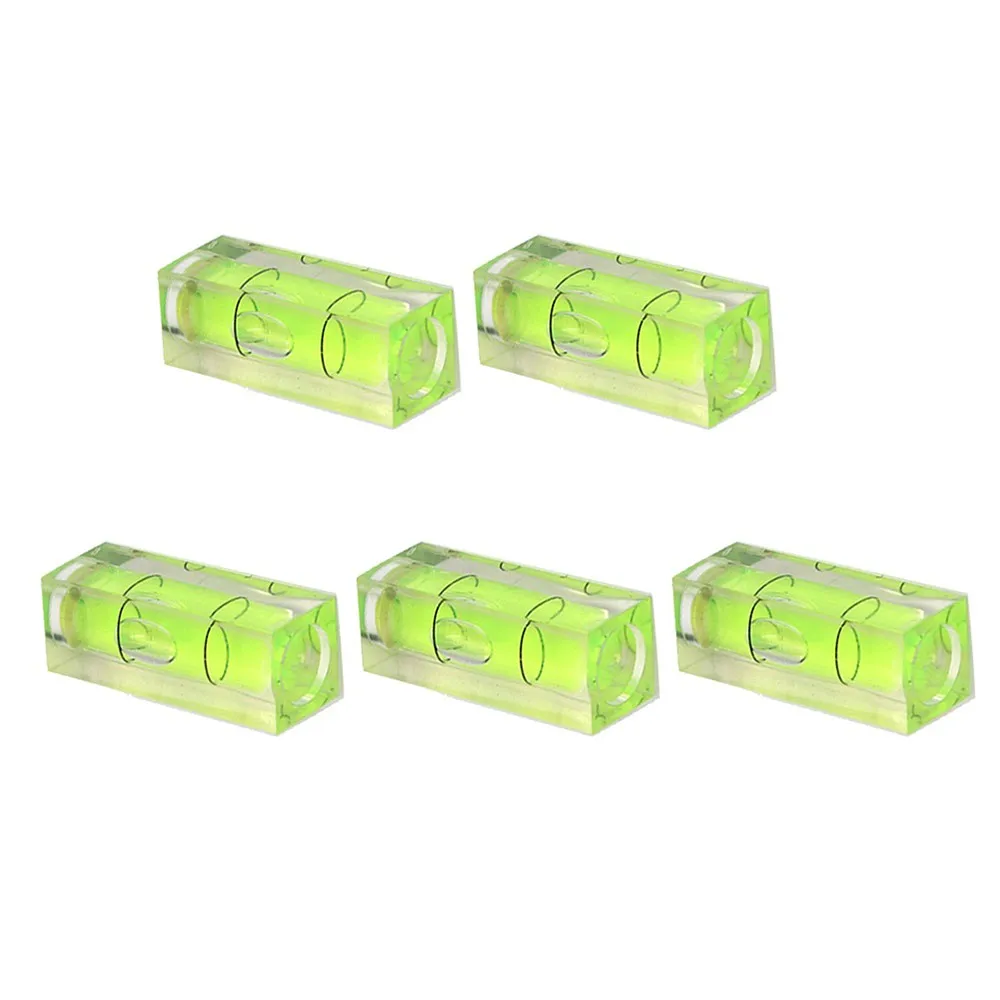 Square Mini Spirit Level Green Round Bullseye Small Leveller Bubble Level Measuring Tool For Leveling Tubular