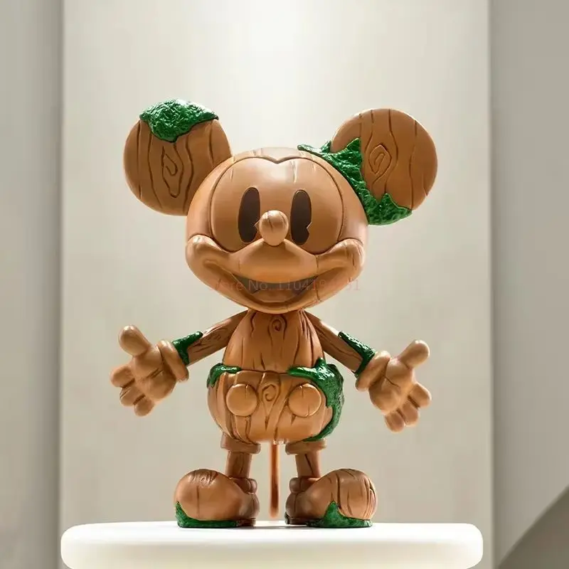 [Em estoque] disney 100th aniversário mickey curioso boundless série caixa cega fantoche boneca dos desenhos animados decoração modelo brinquedo presentes