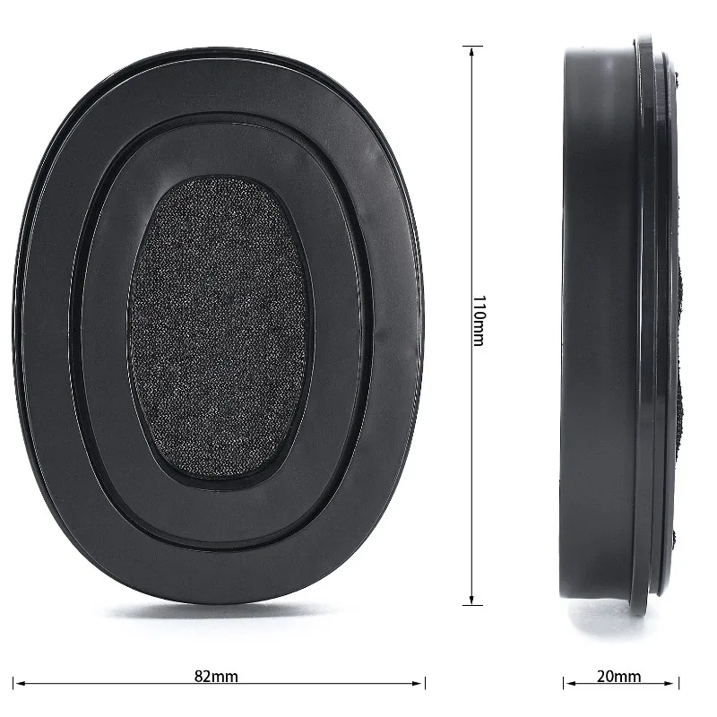 

Силиконовые гелевые амбушюры ABMF — черные, комфортные аксессуары для наушников Walker's Firemax/Recon Muffs