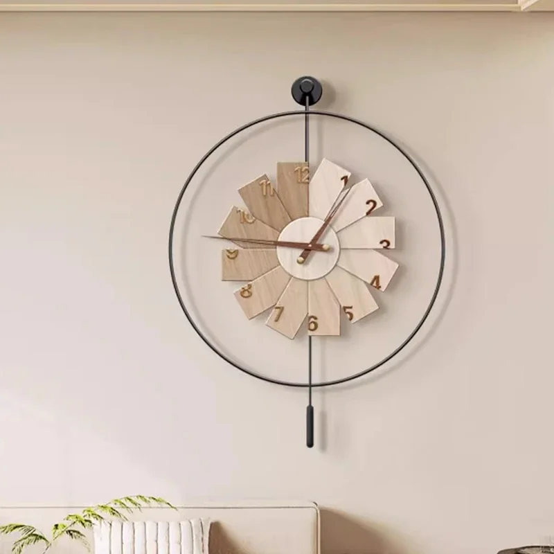 Bathroom Design Wall Clocks Luxury Kitchen Silent Vintage Creative Fashion Nordic Clock Wall Restaurant Horloge Home Decoration