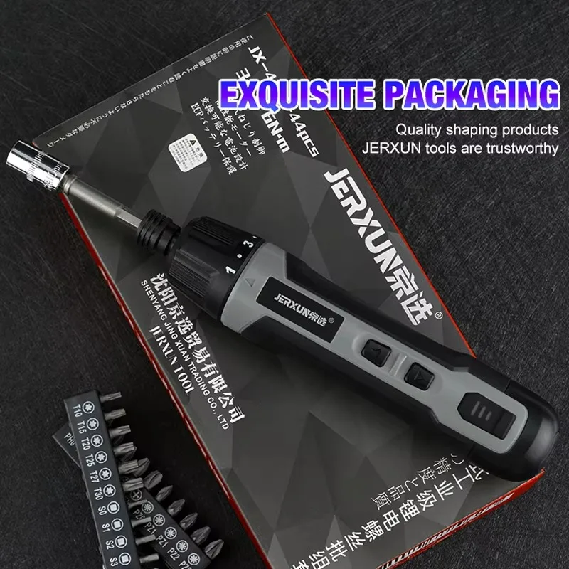 حار بيع 44 في 1 مفكات براغي مفك كهربائي صغير متعدد الوظائف مجموعة مفك كهربائي