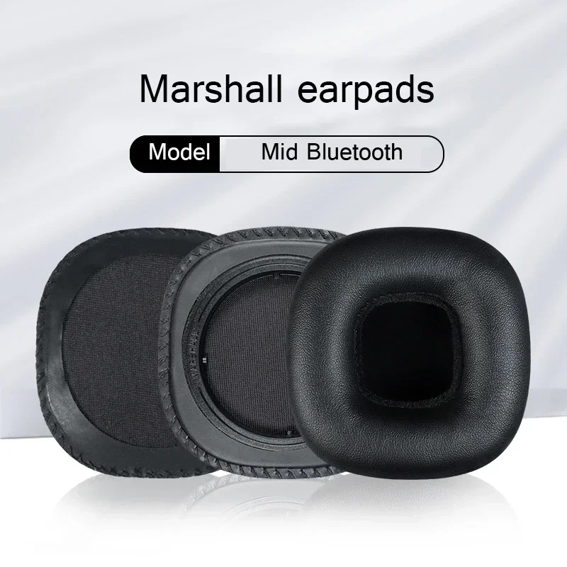 1 Set di cuscinetti auricolari Headdbeam sostituzione per Marshall MID ANC cuffie Bluetooth auricolari spugna morbida schiuma cuscino fascia