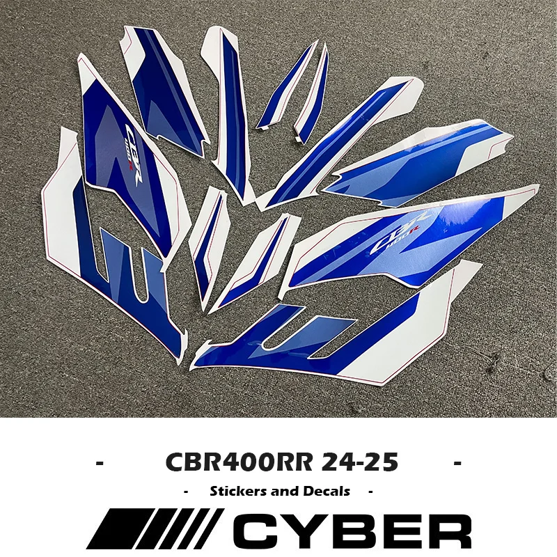 

Motorcycle Fairing Full Car Sticker Decal Replica Sticker Decal For Honda CBR400RR CBR 400 RR 2024 2025