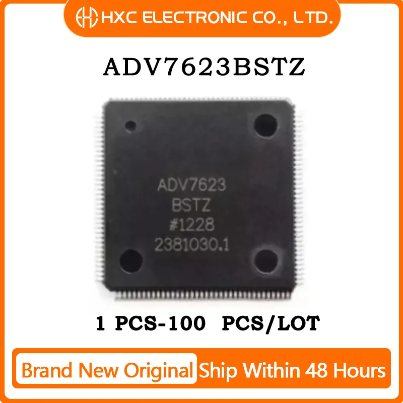 

1/5/10/50PCS 100% New ADV7623 ADV7623BSTZ ADV7623 BSTZ QFP-144 Chip