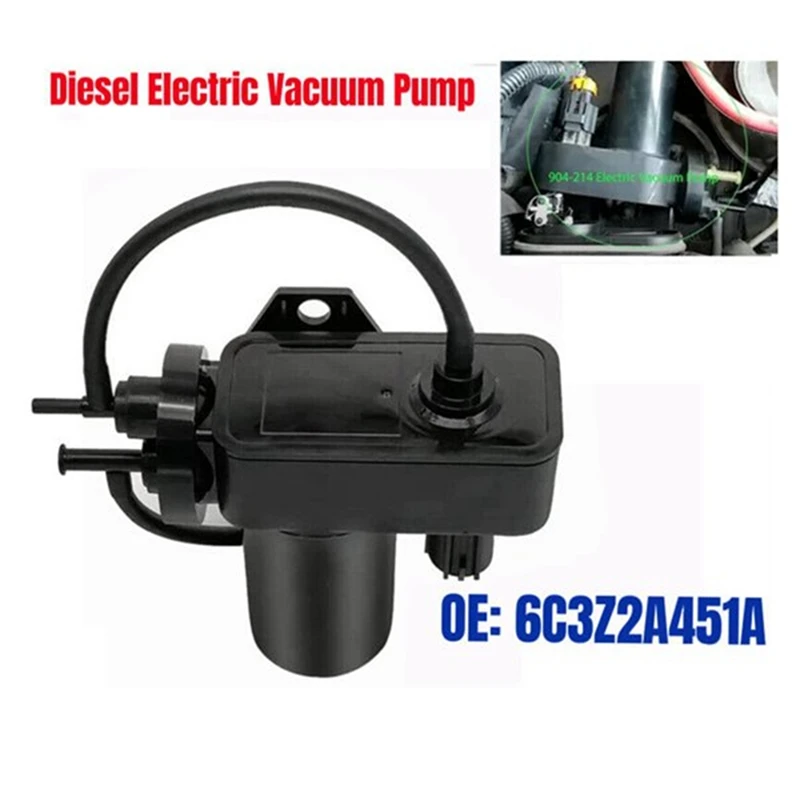 Diesel Electric Vacuum Pump 6C3Z2A451A For Ford E-350 Dodge 53032373AA 53032373AB 53032373AC 4C3Z2A451BA