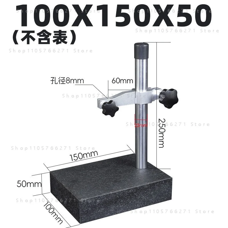 00 Level Precision Marble Watch Stand for Height Gauge Inspection Heavy-Duty Marble Platform Bracket Dial Indicator Base
