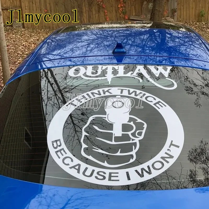 “Think Twice” Before Entering: Durable Vinyl Stickers for Home&car  Security