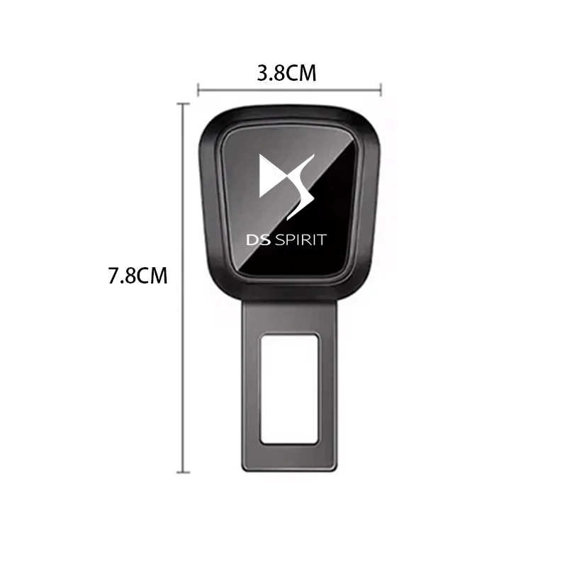 Car Alloy Seat Belt Extender Seatbelt Lock Buckle Extender For DS DS4S DS5 5LS DS3 DS4 DS6 DS7 DS9 WILD RUBIS SPIRIT E-Tense