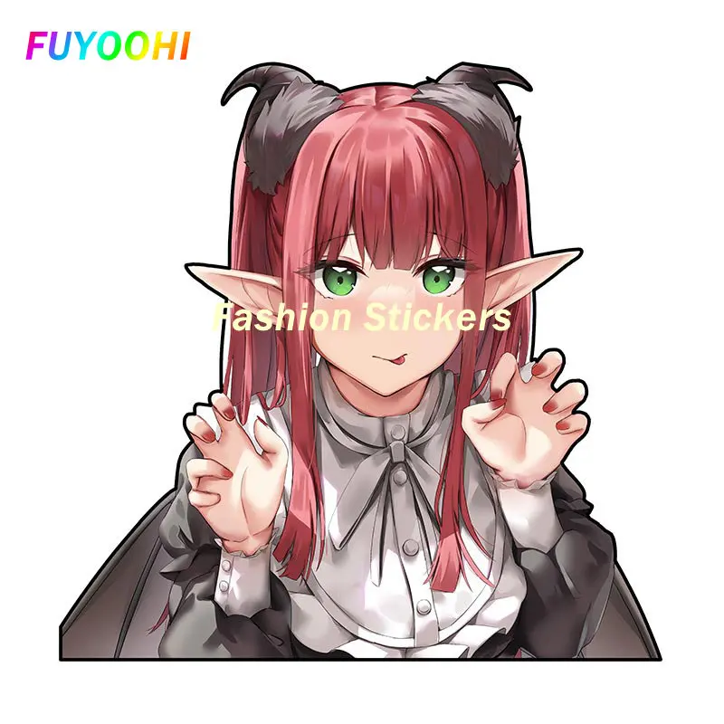 FUYOOHI Funny Stickers Kitagawa Marin My Dress-Up Darling Car Stickers Fashionable Waterproof Vinyl Car Wrap Laptop Decals