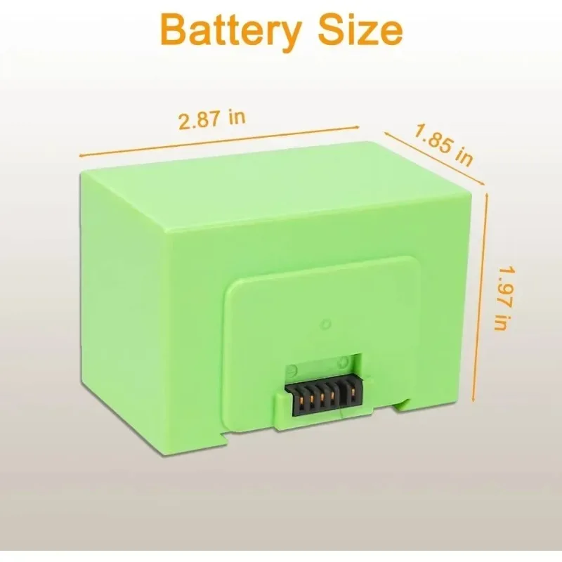 

QualityAuthentic ABL-D1 14.4V 5000mAh Lithium Ion Battery Replacement For IRobot Roomba E Series And I Series Robot Vacuums Incl