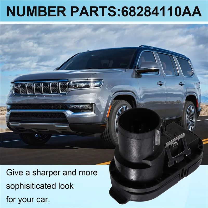 

AB96-Car Trailer Tow Hitch Receptacle Trailer Connector Plug 68284110AA For Jeep Grand Cherokee Chrysler Pacifica Voyager
