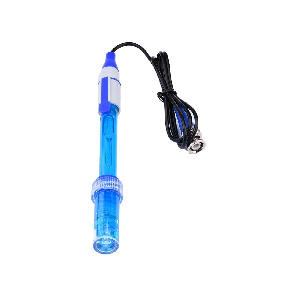 Hot PH Electrode Probe Rechargeable type BNC Connector For Aquarium PH Controller Meter Sensor Gib With Calibration Liquid