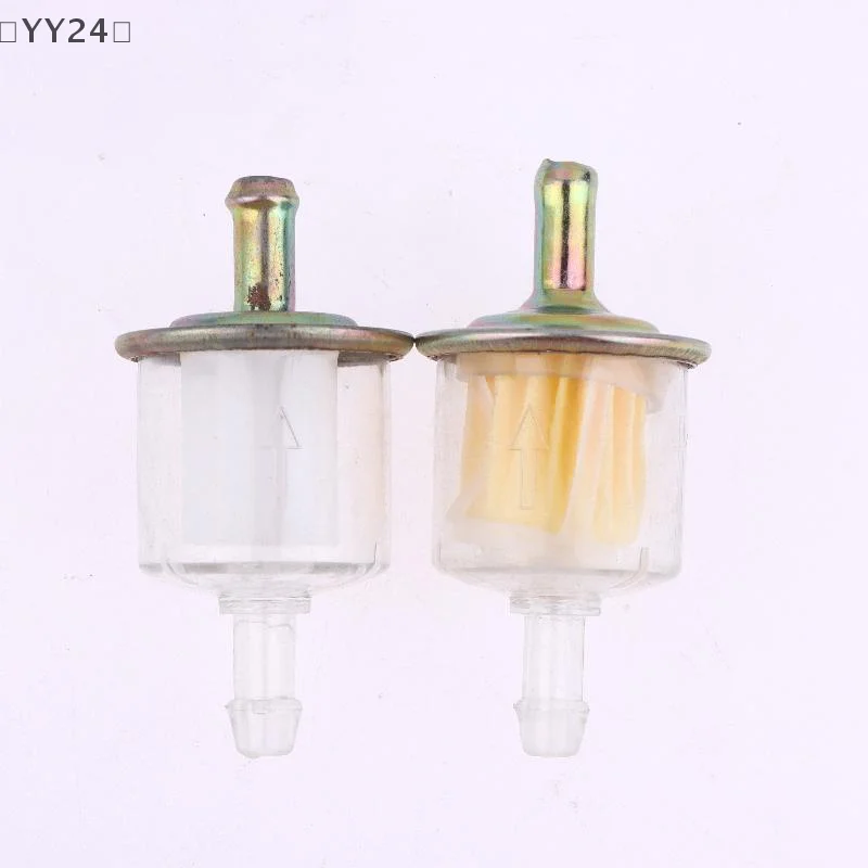 [-YY24」 2/10 قطعة الدراجات البخارية اكسسوارات السيارات 8 مللي متر مرشحات الوقود العالمي RV مضمنة الوقود خط الغاز كبير لأدوات الحدائق