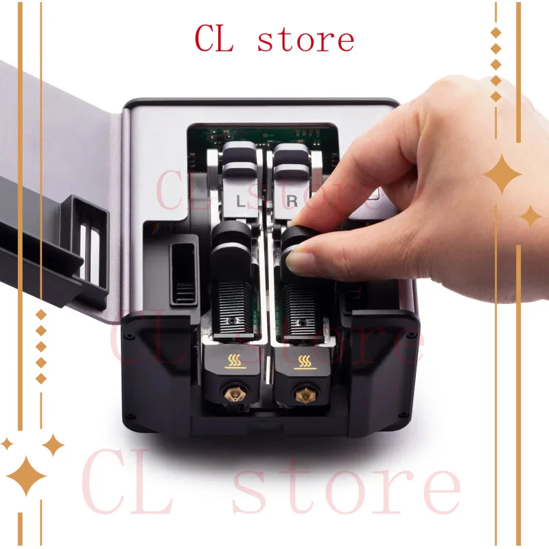 1pcs For Snapmaker Fast Manufacturing Single-Head Double Nozzle Module Artisan 3D Printing Hot End