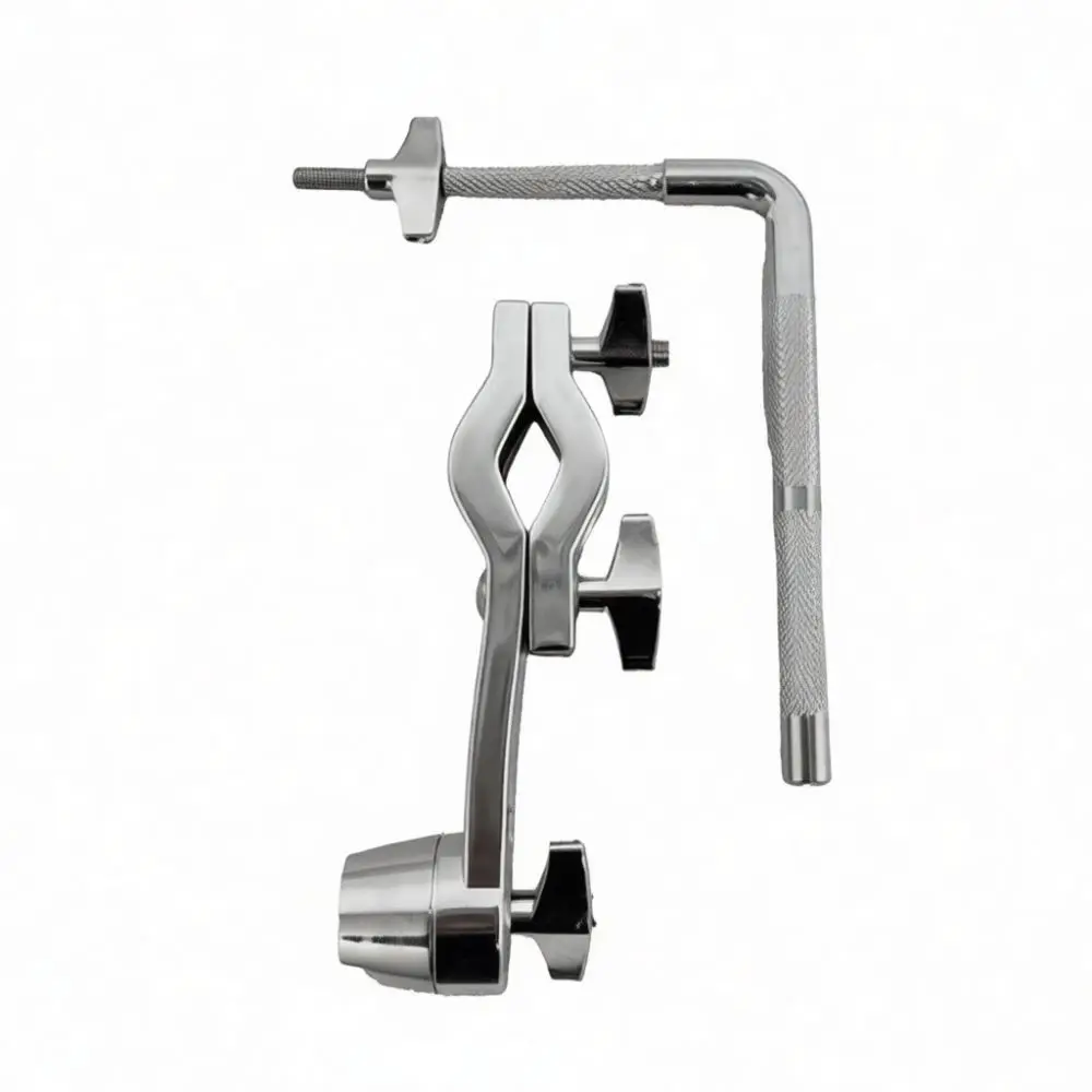 Multi Functional Drum Extension Clamp Jazz Percussion Stand Accessory For Cymbal Cowbell Mounting Musical Instrument Parts