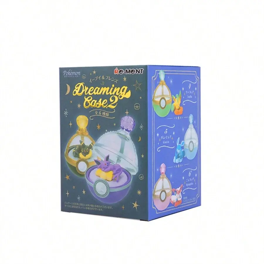 Pokemon Creatieve Blind Box met Slapende Eevee Dream Ball Espeon Beeldje Umbreon Leafeon Glaceon Sylveon Collectible Kids Gifts