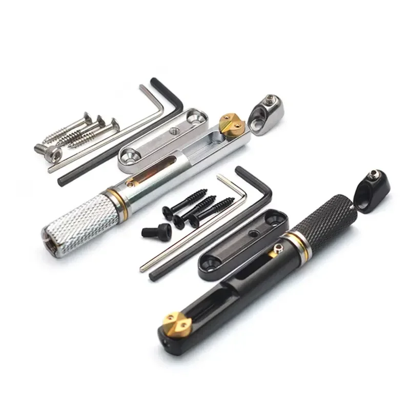 for Headless Electric Guitar Open Bridge Tailpiece High Quality Replacement Parts Accessories String Instrument Hardware Long