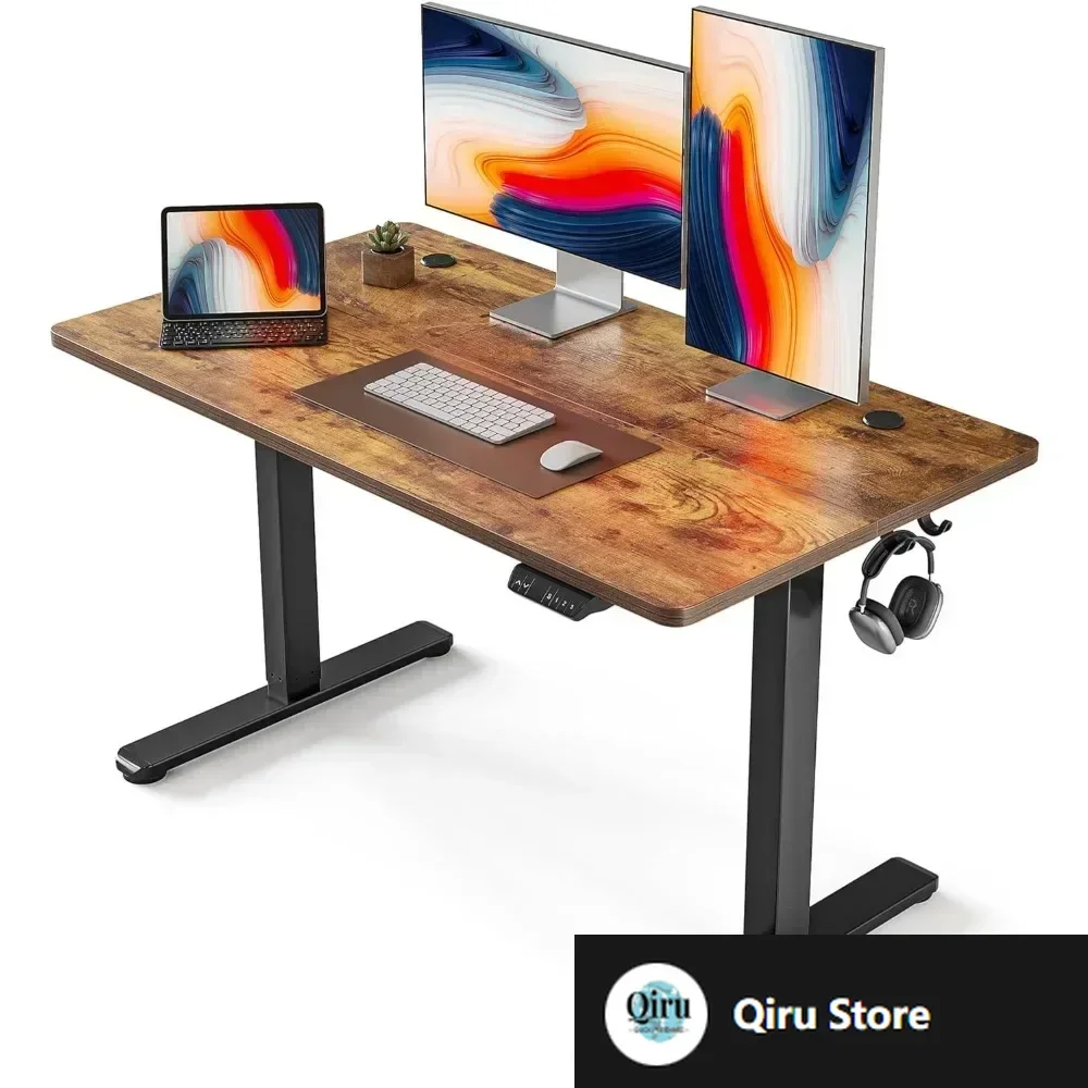 

Electric Standing Desk, 48 x 24 Inches Height Adjustable Stand up Desk, Sit Stand Home Office Desk, Computer Desk