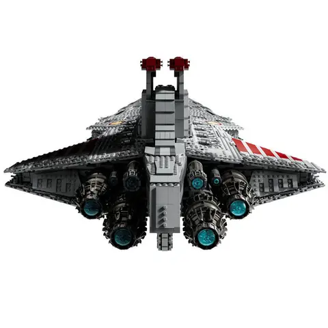 Lager NY 75367 Största Venator-klassens Republic Attacks Cruiser Byggset Block Klossar Leksaker för Barn Födelsedagspresenter Dekorera 6 best sales Lego Venator - №6