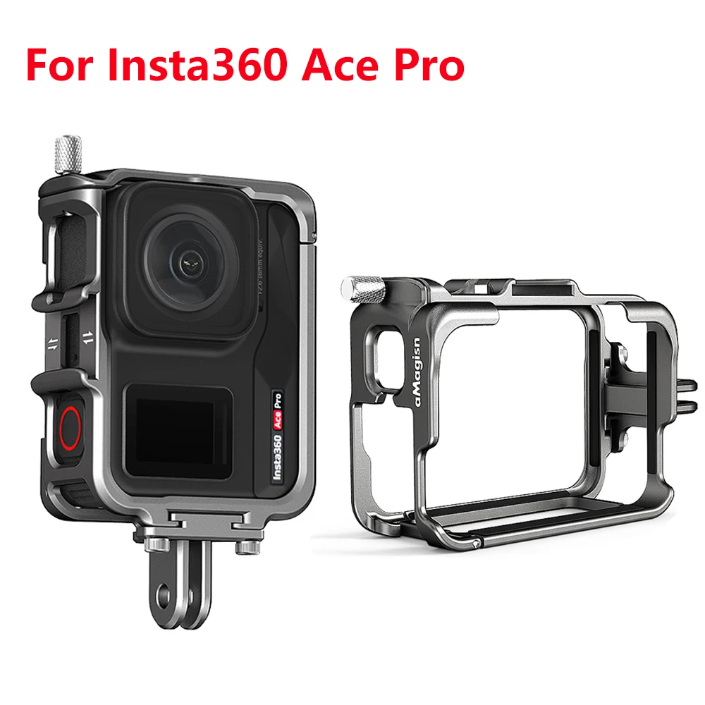 

Metal Rabbit Cage For Insta360 Ace Pro Quick Release Protective Border Frame For Insta360 Ace Camera Accessories