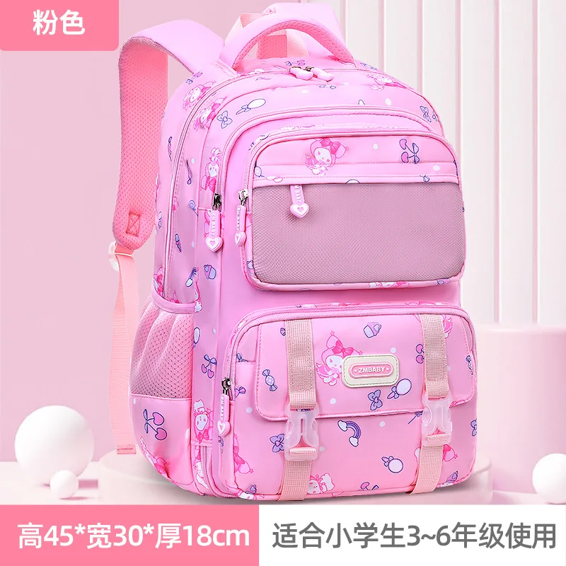 Cinnamoroll Kuromi Anime Kawaii MINISO Ins mochila escolar de almacenamiento de moda mochila de estudiantes de dibujos animados lindos regalos ligeros para niños