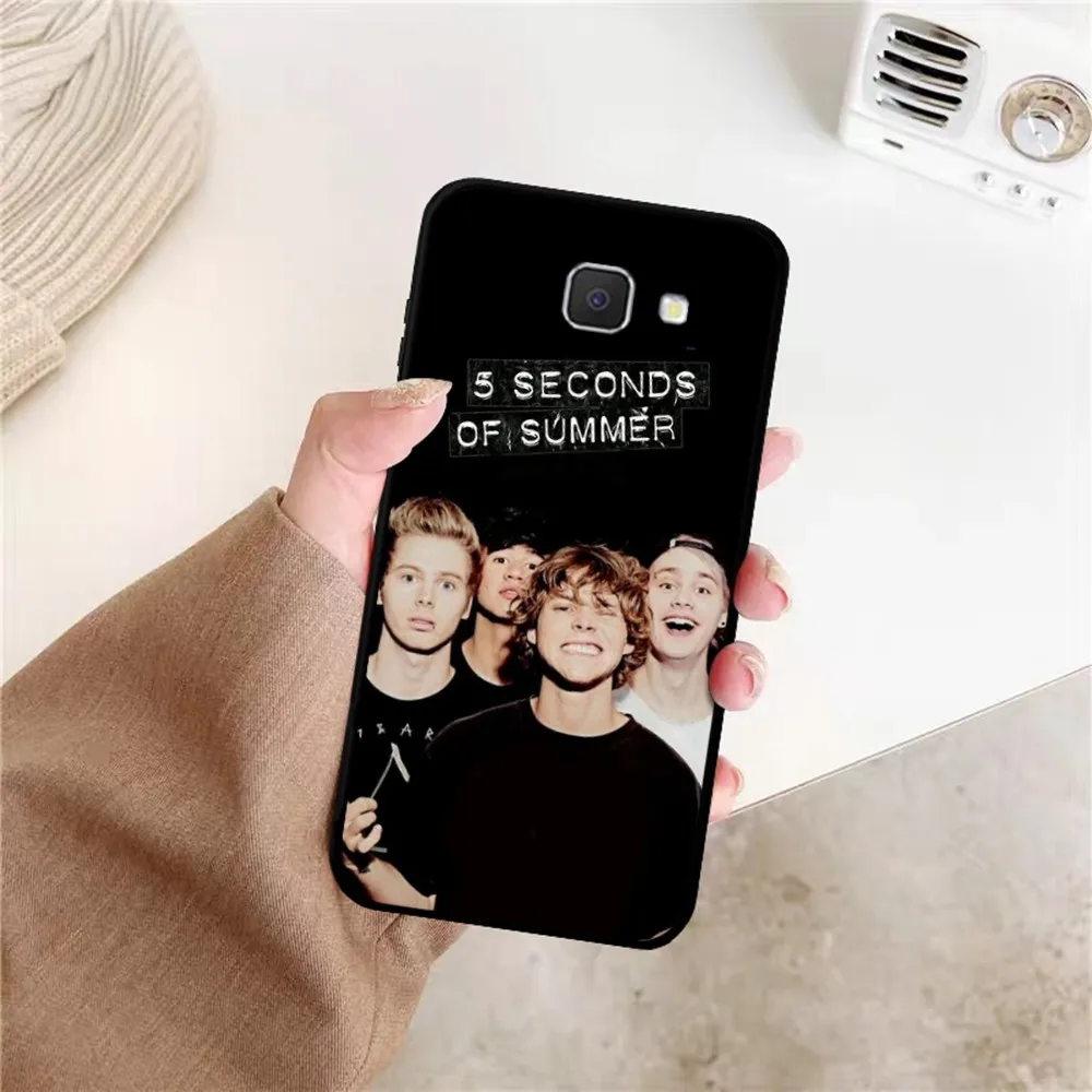 Casing ponsel Seconds-of-Summers-5SOS untuk Samsung J 7 Plus 7core J7 Neo J6 Plus Prime J6 J4 J5 sampul seluler