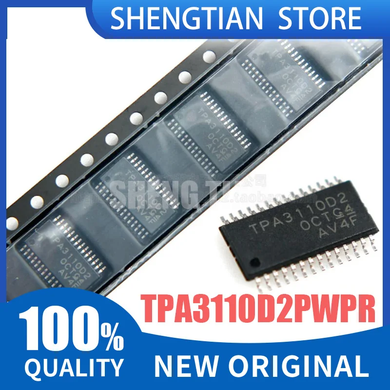 (5-10piece) 100% New TPA3110D2 TPA3110D2PWPR TPA3110 TPA3110LD2 TPA3110LD2PWPR sop-28 Chipset