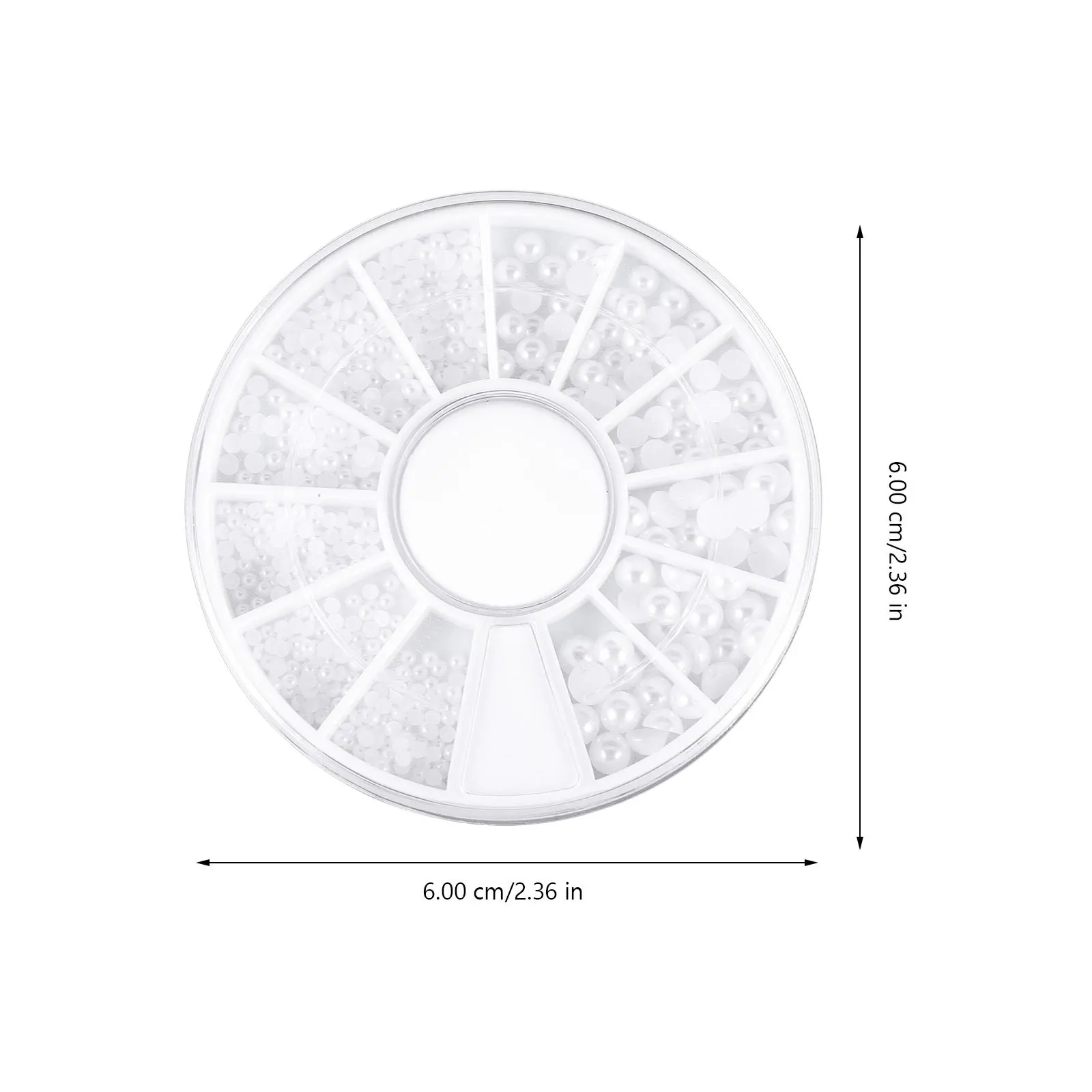 200 Stück gemischte Größen, flache Rückseite, weiße Perlen-Cabochons, Kunstharz, Nagelkunst, Schmuck, Handwerk, Dekoration, Knöpfe, Armbänder, Haarnadeln