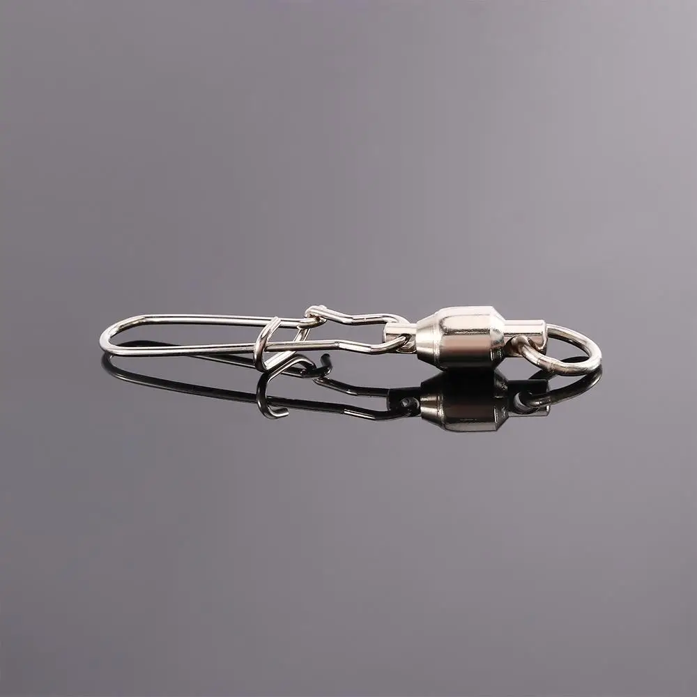 

Link Fishing Accessories Corrosion Resistant Lure Hook Interlock Snap Fishing Line Connector Ball Bearing Fishing Swivels