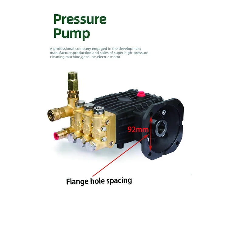 220V 3.3KW High Pressure Pump Plunger Pump High-pressure Pump Head Car Wash Water Pump High-pressure Spray Plunger Pump - Image 4
