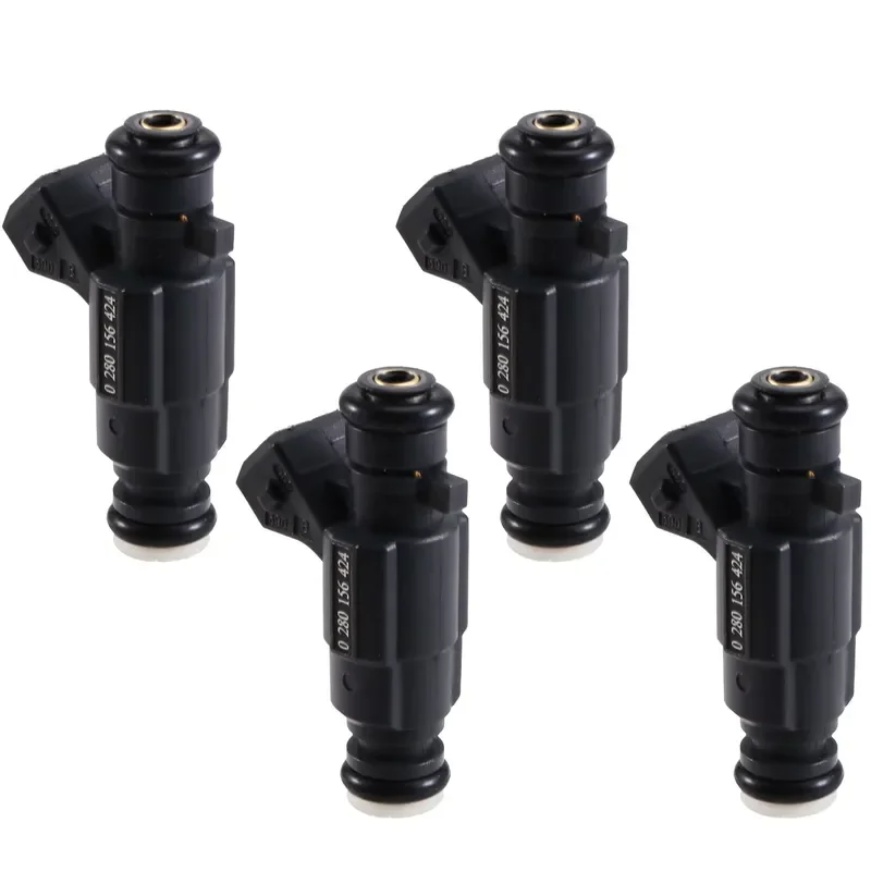 YY Premium-4pcs Fuel Injector 0280156424 for Chery Tiggo BYD 2.4L Chinese Car Brand New 0 280 156 424