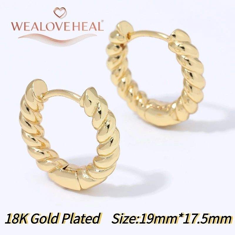 Damen-Ohrringe aus 18K vergoldetem Messing mit CZ-Stein, V-förmige Huggie-Ohrringe, geometrisch, minimalistisch, für den täglichen Gebrauch, Valentinstagsgeschenk, Schmuck. – Detail 25