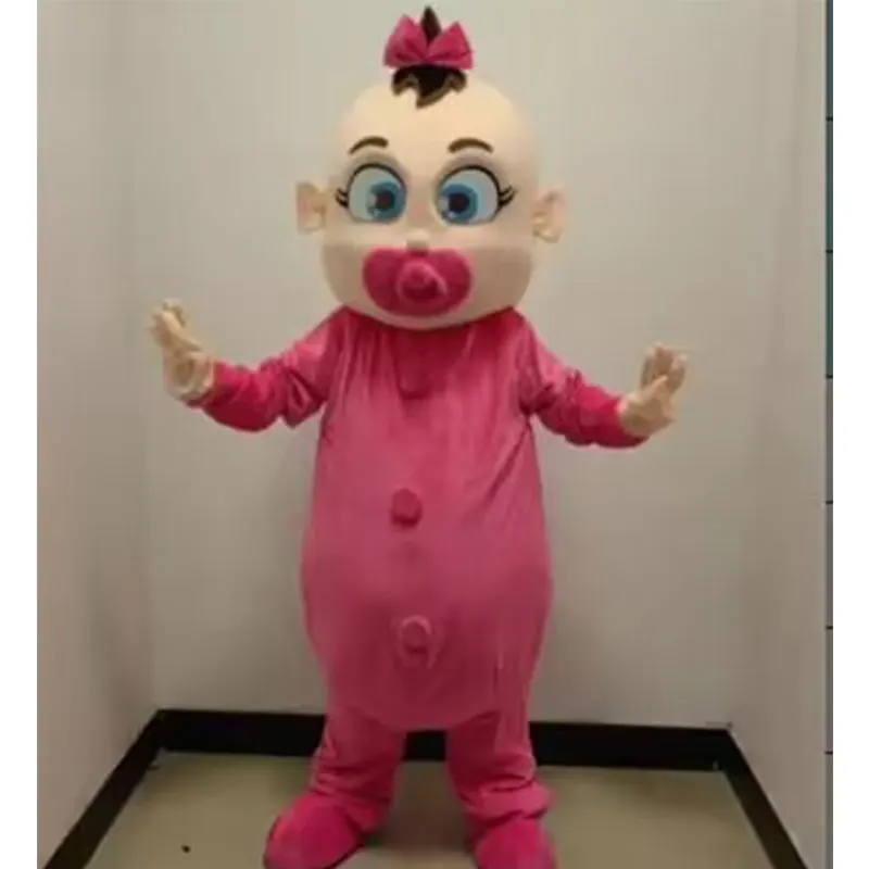 Cute Baby Mascot Costume Cartoon Boy and Girl Mascot Clothing Birthday Party Adult Walking Set Lovely Baby Dressing Plush Props