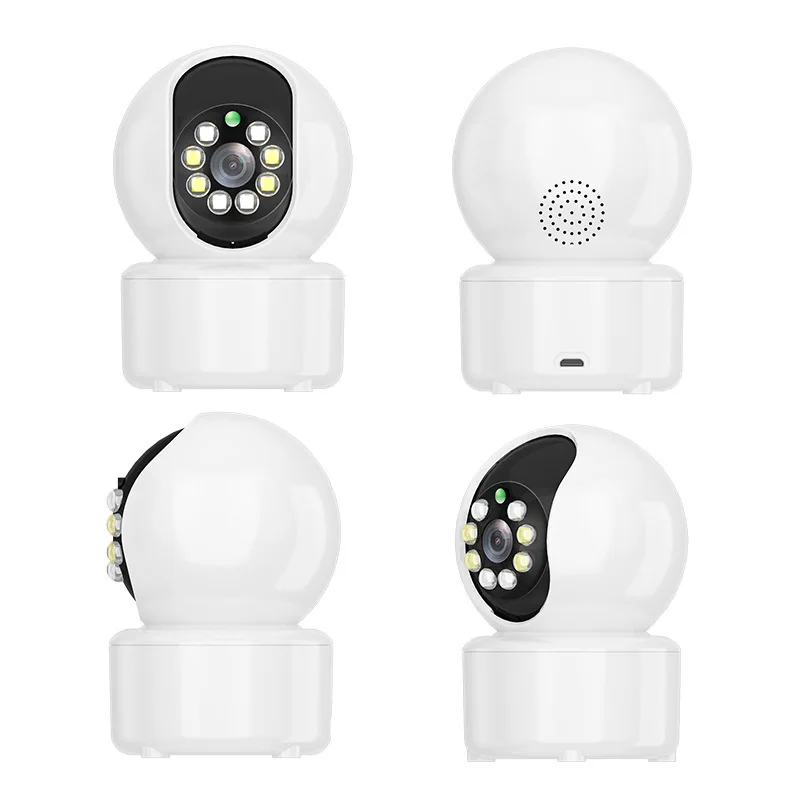 2MP 1080P YILOT App 2.4G & 5G ثنائي النطاق WIFI كامل اللون PTZ IP كاميرا بشكل قبة AI كشف الإنسان الأمن CCTV مراقبة الطفل