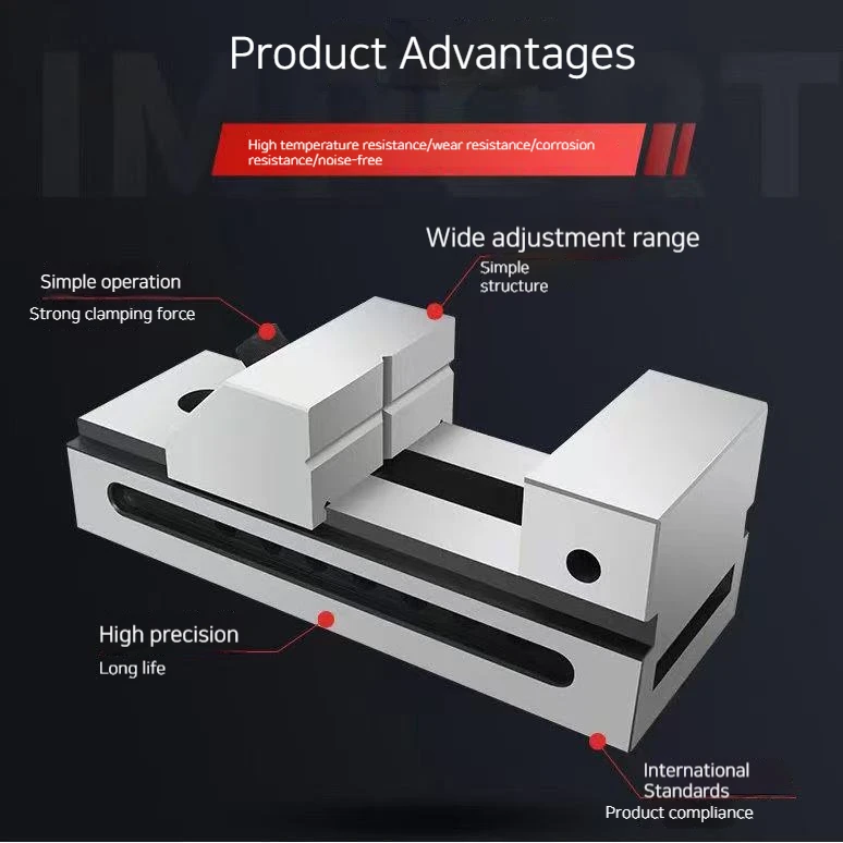 ماكينة طحن الفك المسطحة QKG50 63 73 عالية الدقة سريعة المفعول ملزمة Wanli ماكينة طحن تركيبات طاولة لقط 2/2.5 بوصة
