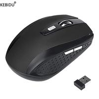 2.4G USB 1600DPI Optical Wireless Mouse 6D for Computer Laptop Gaming Mice Ergonomically-designed Wireless Mouse