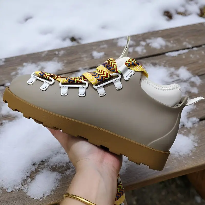 2026 New Luxury Hiking Sneakers For Men Comfortable Trekking Shoes Men Unisex Climbing Shoe For Man Warm Fur Men Shoes Mountain