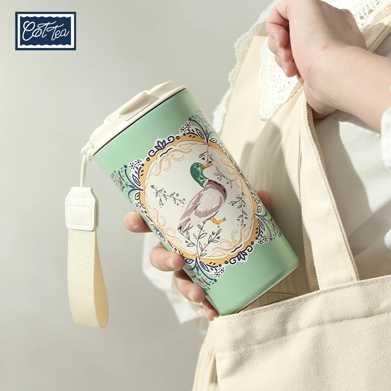 

London Pottery 500ML stainless steel hot coffee thermos cup thermal gym water bottle mug children water gourds drinkware for tea