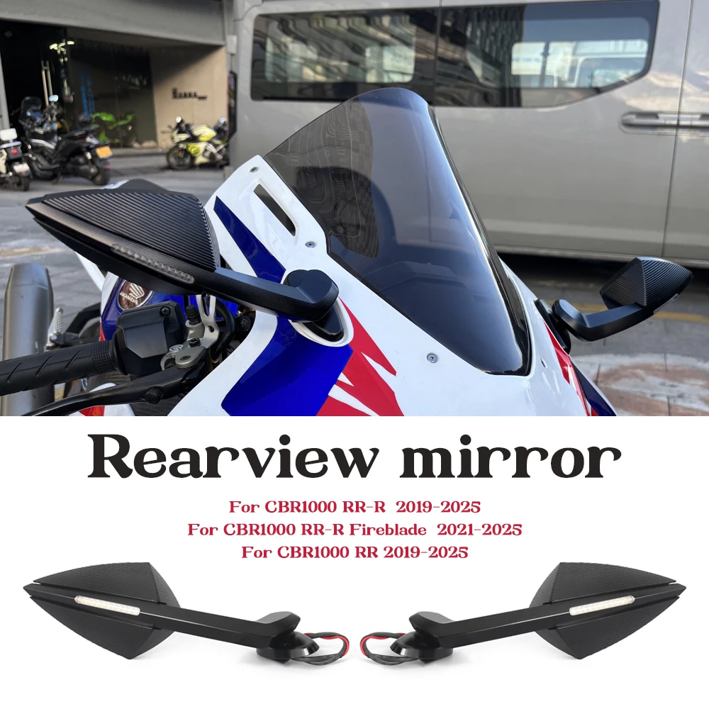 

Motorcycle Rear View Mirrors Reflector Side Mirrors Accessories Fit For HONDA CBR1000RR-R Fireblade CBR1000RR CBR1000 RR RR-R