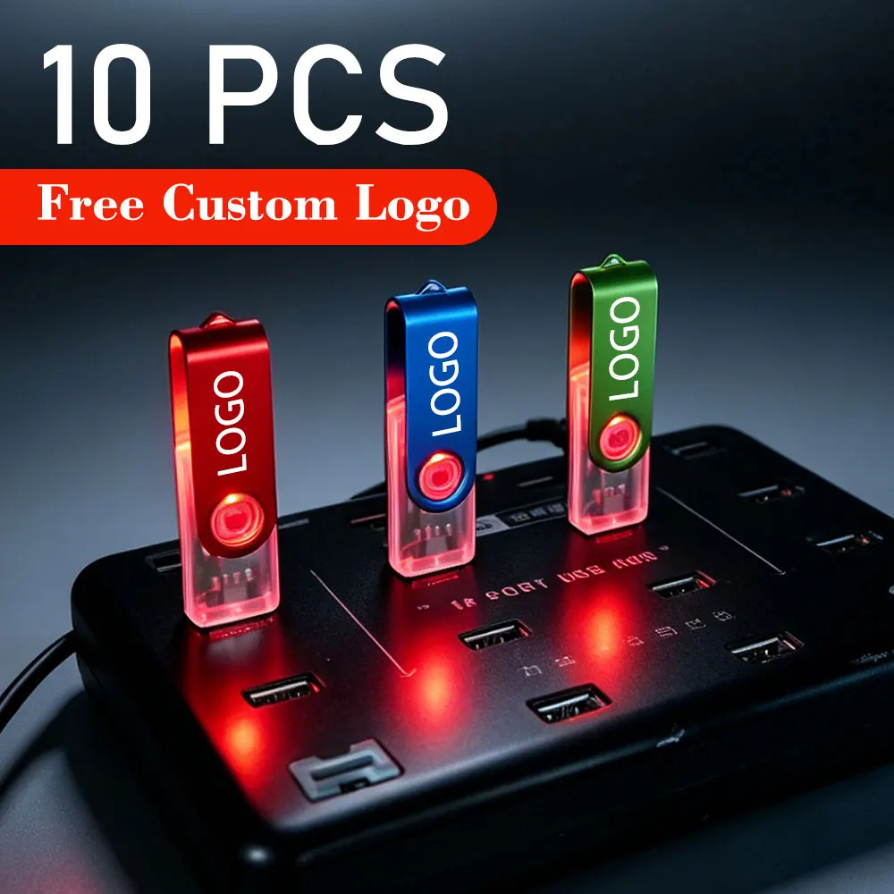 10PCS USB 2.0 High Speed Usb Stick memoria stick memory Flash Drive Pendrive Flash Drive 4GB 8GB 16GB 32GB 64GB Pen Drive Custom