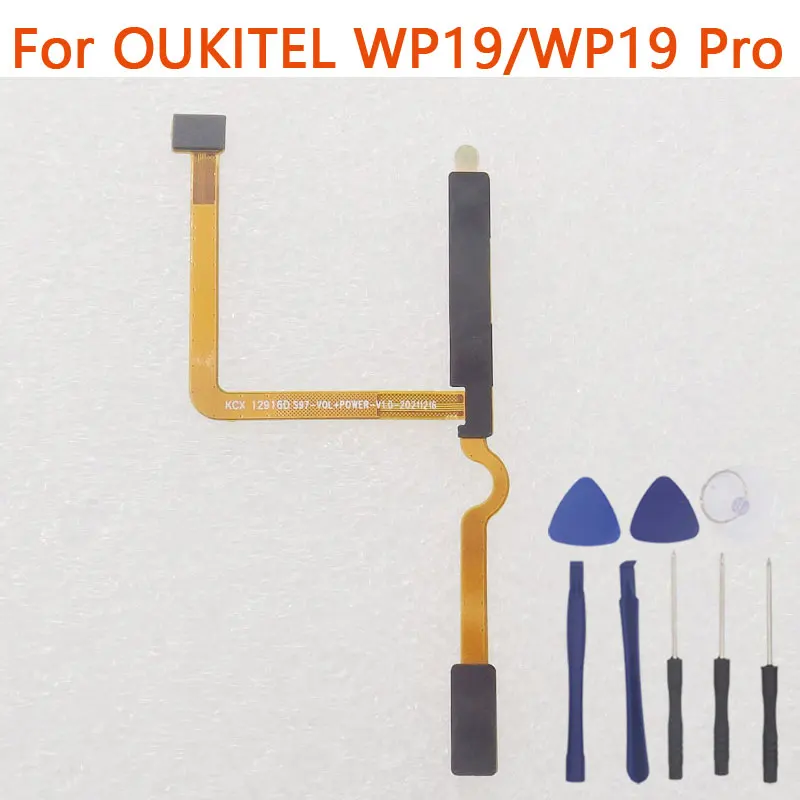 جديد الأصلي OUKITEL WP19 WP19 Pro حجم الطاقة زر الجانب كابل SOS زر مفتاح كابل فليكس FPC ل OUKITEL WP19 هاتف ذكي