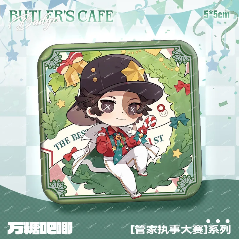 Norton Campbell Luca Balsa Naib Subedar Anime Badges Pins ‌Identity Ⅴ Women Brooch Cosplay Cartoon Brooches for Bag Accessorie