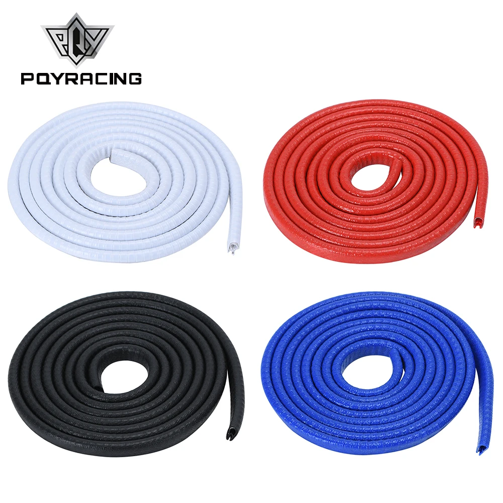 Universal U Type Car Door Protection Edge Guards Trim Styling Moulding Scratch Protector Strip Rubber Automobile Door Stickers