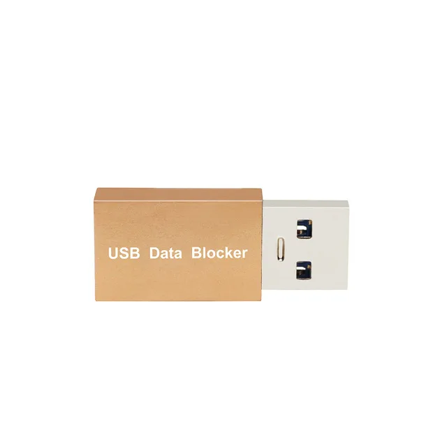 USB Data Blocker Protects Phone Tablet System Supports Charging Upto 12V/3A System Protect Data Security Anti-Hack Privacy Leak